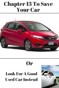 Chapter 13 To SAve Your Car